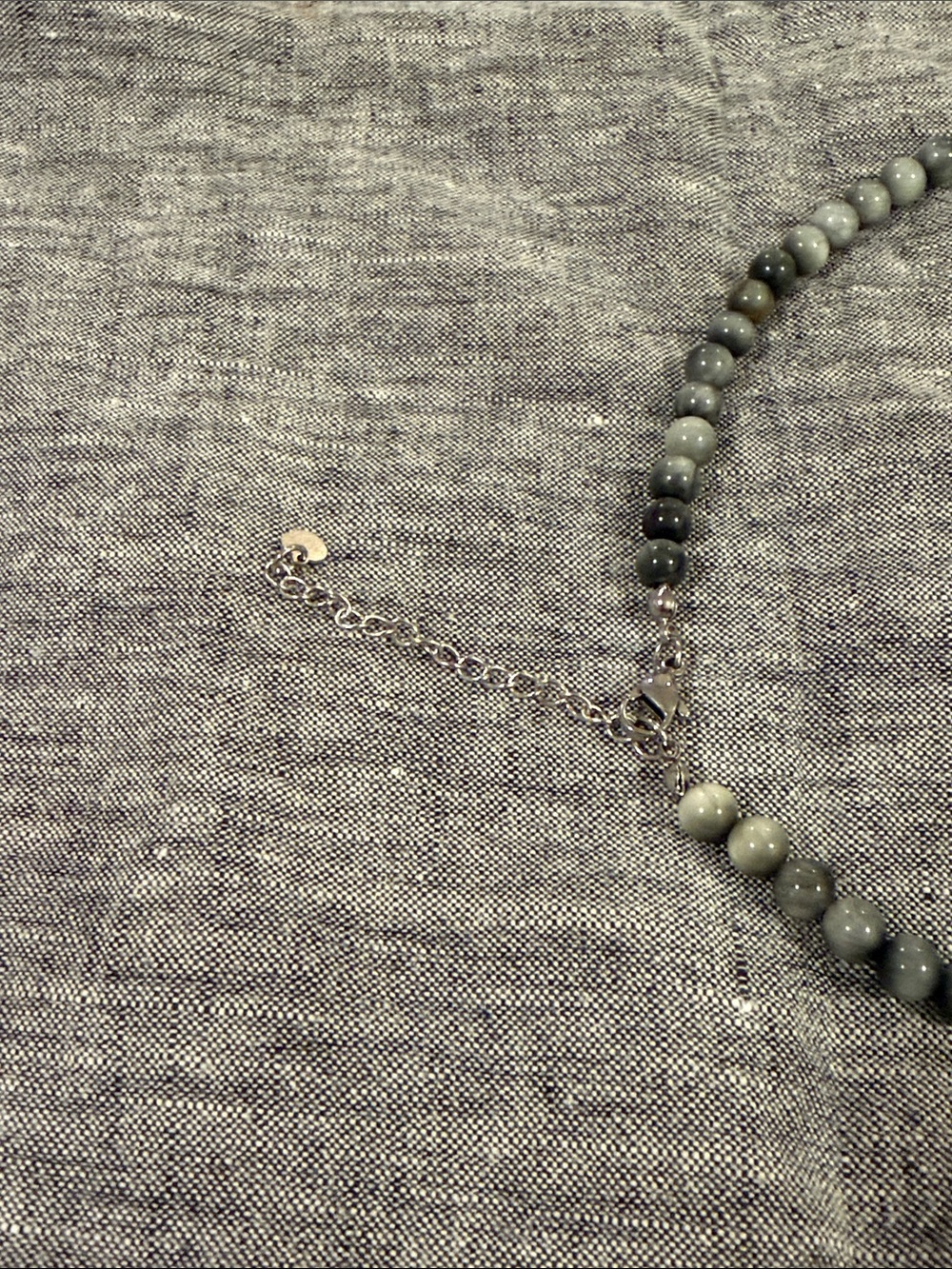 Labradorite Gemstone Beaded Necklace - Picture 4 of 4